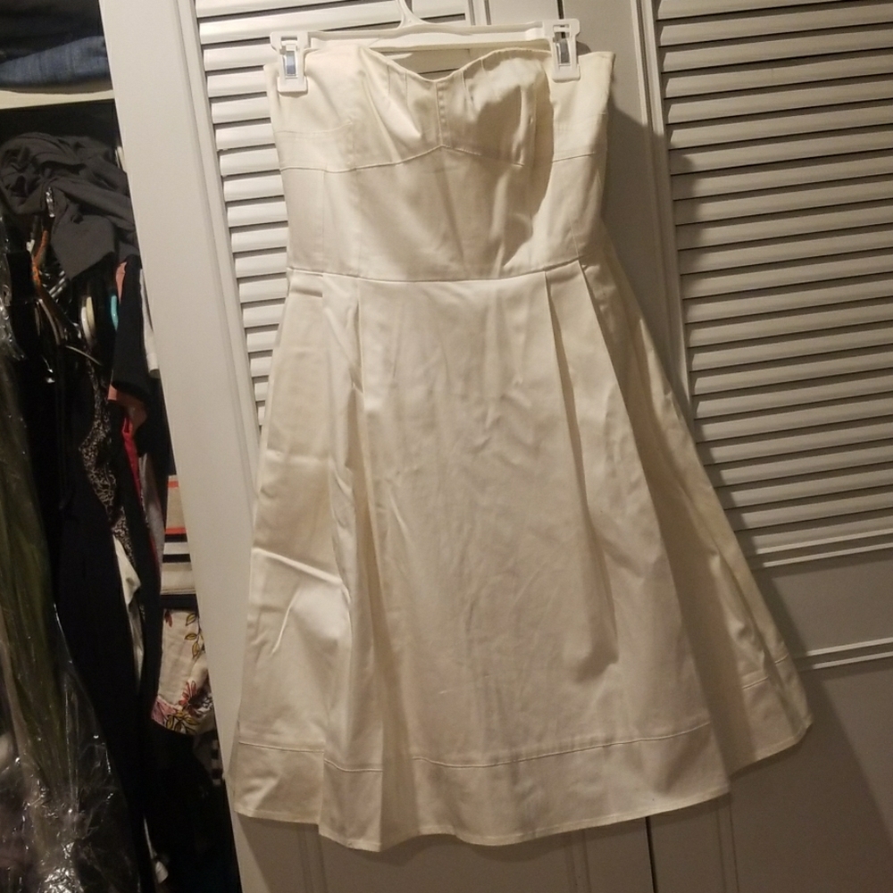 Calvin Klein strapless dress